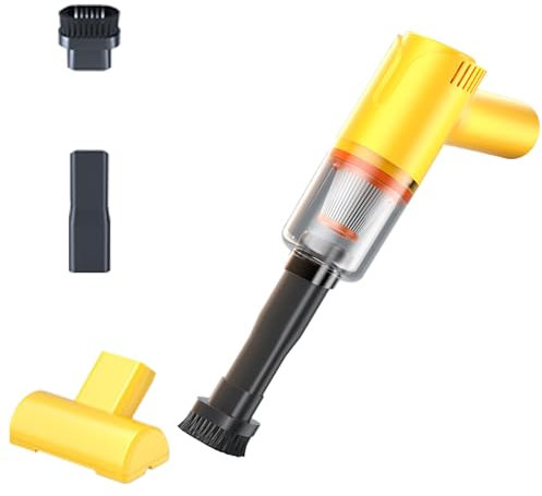 Handheld Vacuum USB Rechargeable Car Carpet Cleaner Light Weight Portable Trash Garbage Remover Cleaning Car Dry Wet Use