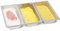 Gucass 3-teiliges Panierschalen Set, GN 1/3 Behälter aus Edelstahl Schale Rechteckig Metall-Panierstrasse - 32,5 x 17,5 x 6,5 cm - ideal für Schnitzel, Fleisch, Fisch