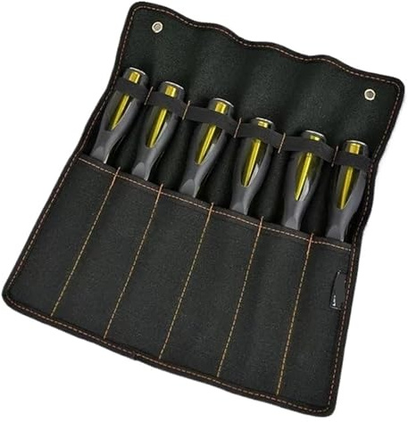 BYINGS Wood Chisel Set C-R-V Steel Carving Chisel Professional Chisel Knife Hand Tool Set for Basic Detailed Carving Woodworkers Gouges
