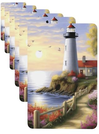 Lot de 6 désodorisants rectangulaires à suspendre pour voiture - Motif phare - Peinture diamant