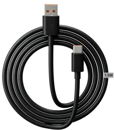 1,5M Cavo di Ricarica USB C per Kin-dle, Paperwhite, Fire HD, Scribe, Tablet per Bambini (Compatibile con Kin-dle 2021-2024), Amazon E-Reader Cavo di Ricarica Rapida e Sincronizzazione