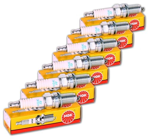 6x NGK Zündkerzen | 6x BP6EFS, 3812 für 190 W201 W124 W126 R107 604 260