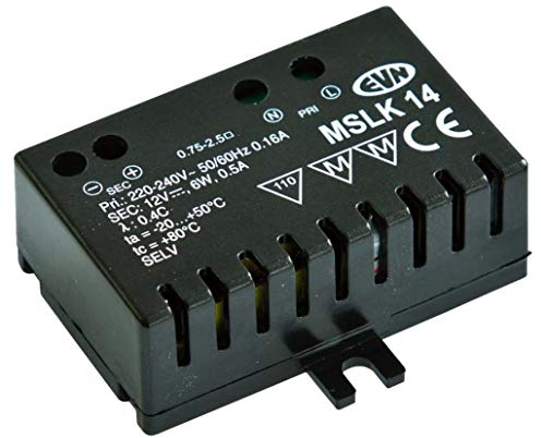 EVN MSLK14 A++ to A, Netzteil, Metall, 10 W, Integriert, grau, 35 x 35 x 25 cm