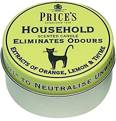 Prices Household Odour Eliminating Scented Candle In a Tin 3.5 x 6.5cm by ZIGGY CRAFTS