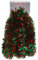 Christmas Concepts® 3m / 9.8ft Klobig/Feines Weihnachtslametta - Weihnachtsdekoration - Hochwertige Lametta (Rot grün)