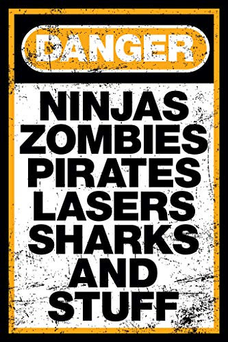 Aquarius Danger Stuff-Poster, 61 x 91 cm