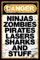 Aquarius Danger Stuff-Poster, 61 x 91 cm