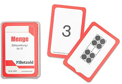 Betzold Karten für den Magischen Zylinder | Menge-Zahlzuordnung, Mathe