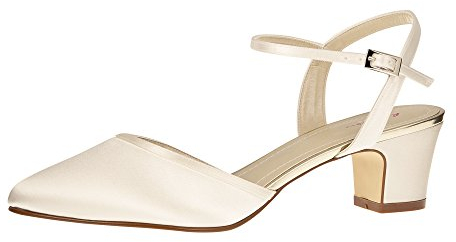 Rainbow Club Damen Emili Pumpe, Ivory Creme,40.5 EU (7 1/2 UK = 40.5 EU)