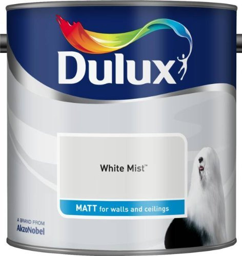 Dulux Matt White Mist 2.5L by Dulux