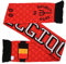Euroscarves Belgien Belgium Fußball Strickschal