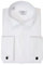 Xact Herren Formales Smokinghemd, Doppelmanschette - Manschettenknöpfe inklusive (White - Wing Collar - Pleated Fly Front) 44