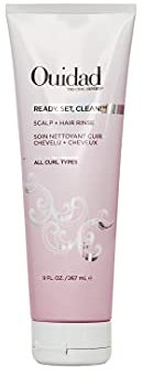 Ouidad Ready Set Clean Scalp and Hair Rinse, Vor-Shampoo-Spülung, um das Haar zu reinigen und die Haargesundheit zu fördern und das natürliche Lockenmuster zu verbessern, 267 ml