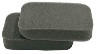 MOWFILL Paquete de 2 filtros de aire 17211-ZB2-000 de repuesto para Honda 17211-ZB2-000 para Honda GX160 GX200 GC160 Generador EB2200X EB2500XK1 EM1600X EM1800XK1 EM1600X EM1800XK1 EM1600X EM1800XK1