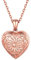 ChicSilver Rose Gold Photo Sunflower Locket Necklace Personalized Picture You Are My Sunshine Heart Pendant Necklaces