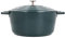MasterClass Large Casserole Dish with Lid, Lightweight Cast Aluminium, Induction Hob and Oven Safe, Hunter Green Colour, 5 Litre/28 cm