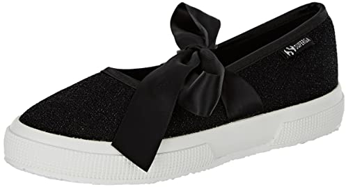 Superga 2257-jerseylurexj, Zapatillas de Gimnasio Mujer, 999 Negro, 29 EU