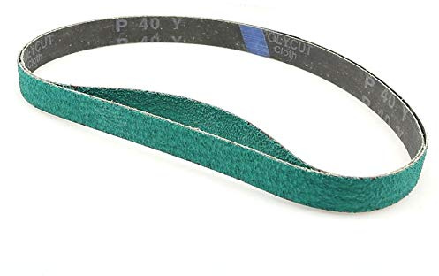 4 pieces Z/A Sanding Belt 1*30 Sander Bands 25 * 762mm for Knife Blade Grinding,P60,762X25mm