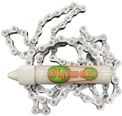 dipwax top up liquid cycle chain wax drops 20ml - for waxed cycle chains - suitable for all bike types and all conditions