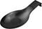 LAMXD Repose Cuillère en Noir Mat, Porte Cuillère en Acier Inoxydable pour Cuisinière, Porte Stensiles De Cuisine pour Louches, Pinces, Spatule, Porte-cuillère pour Cuisinière (1PC-9,5 Pouces)