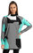 SIROKO - Thermo-Baselayer für Wintersport für Damen Slush-W Penguin - S - Türkis/Grau