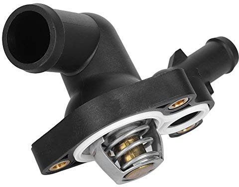 Vomeko Engine Coolant Thermostat with Housing - Replacement for Mini C-ooper R50 R52 R53 S W11 B16 a Thermostat and Housing Assembly, Number: 11537512733 Thermostat Housing.