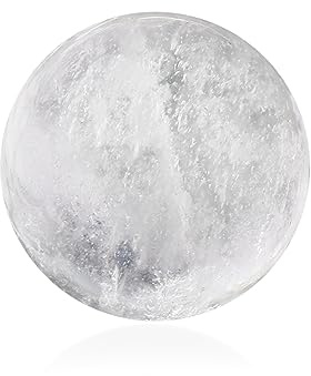 NKlaus Kugelform für Damen Bergkristall, Durchmesser: 30mm; 30mm, 1 Stück | bergkristall kugel; edelstein rund kugel 30mm