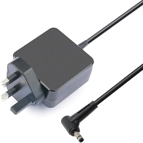 TJ Inspirations ASUS Laptop Charger - Compatible with X102B, X540 Series, X541U, X556UQ, X402S, X441S, X453M, X553M, X556UA, E402S & More 45W Power Supply, Replacement AC Adapter