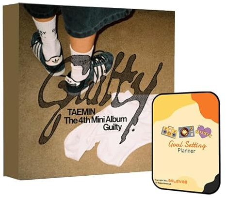 GUILTY TAEMIN Album [SMini ver.]+Pre Order Benefits+BolsVos K-POP Inspired Digital Planner, Digital Sticker Pack (The 4th Mini Album)