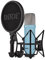 RØDE NT1 Signature Series Large-diaphragm Condenser Microphone with Shock Mount, Pop Filter and XLR Cable for Music Production, Vocal Recording, Streaming and Podcasting (Blue)