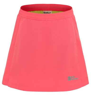Jack Wolfskin Mädchen Sun G Skort, Sunset Coral, 128 EU