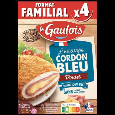Le Gaulois Lg Cordon Bleu Poulet X4 400G