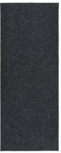 Woonisher Schmutzfangläufer 100x250 cm Anthrazit Hauseingangsmatte, Hauseingangs-Fußmatte, Inneneingangsmatte, Heiminnen-Fußmatte