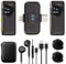 HZBWCO USB-C Kabelloses Lavalier-Mikrofon, 2 in 1 for iPhone Mikrofon, KI-Rauschunterdrückung, mini Mikrofon für Vlogging, Video, Podcast, Interview, TikTok,YouTube-Aufnahme - Schwarz (2 TX + 1 RX)