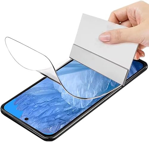 Lyepetik [2 Pièce Hydrogel Protection pour Google Pixel 8 Protecteur d'écran, Protecteur d'écran Souple TPU - [Couverture Totale] [Anti-Rayures][Sans bulles][Faciles à installer]
