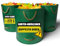 BigDean 3 Stück Gartenabfallsack 272L mit doppeltem Boden - Laubsack mit extra stabiler Powernaht – Gartensack faltbar für Gartenabfälle