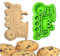 Taglia Biscotti Trenino - Tagliabiscotti 3D in PLA 5,9x10 cm - Per Compleanni Bambini o Feste a Tema Treno - Handmade Instile3D