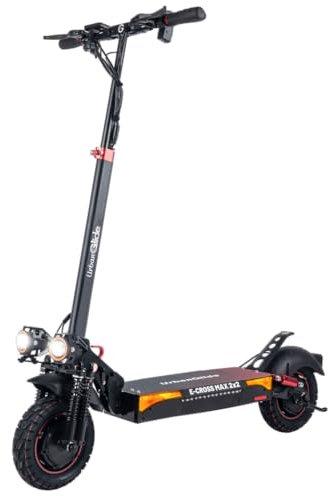 UrbanGlide Trottinette Électrique Tout-Terrain reconditionne – ECROSS Max 2X2 – 2x500W – 60 km