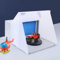 ARBGO Sistema de aspiración de aerógrafo, potente cabina, sistema de aspiración de niebla de color, filtro de aerógrafo móvil con mesa giratoria, para pintura, modelismo, artesanía, bricolaje