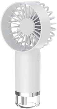 Oxxggkao Ventilatore da scrivania con nebulizzatore per esterni, per uso interno ed esterno, piccolo ventilatore da scrivania