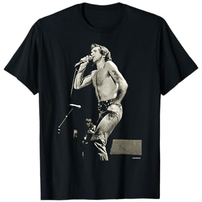 Australischer Hardrock-Sänger Live Von Dick Barnatt T-Shirt
