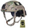 ATAIRSOFT Tactique Réglable Casque ABS Maritime Casque Multicam MC (M/L) pour Airsoft à Vélo Militaire Paintball Chasse