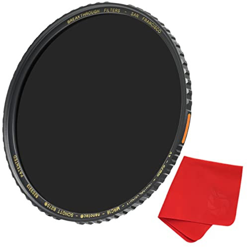 77mm X4 ND 6-Stop, MRC16, Schott¬ B270, Nanotec¬, Ultra-Slim, Weather-Sealed, 25 Year Support, Lens Cloth Included!