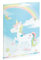 Rössler Papier 11701262000 - Briefpapierpack, „Einhorn Lilly“, 165 x 235 mm & 90 x 177 mm, 10 Blätter & 10 Briefumschläge