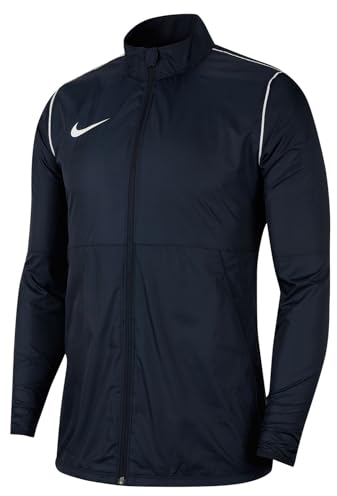 Nike Park 20, Giacca da Pioggia Bambino, Ossidiana/Bianco/Bianco, L