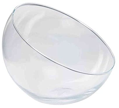 INNA-Glas Votivglas Diana, Kugel - rund, klar, 17cm, Ø 20cm - Kerzenhalter | Diana Glas - Dekorativer Teelichthalter - Teelichthalter