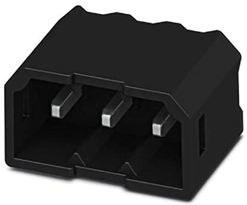 PHOENIX CONTACT PTSM 0,5/3-HH1-2,5-THR R32 Leiterplattengrundleiste, 0.5 mm² Nennquerschnitt, 3 Anschlüsse, PTSM 0,5/..-HH-THR Artikelfamilie, 2.50 mm Rastermaß, Schwarz, 500 Stück