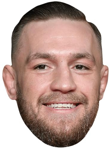 Conor McGregor (Smile) Maske aus Karton