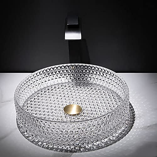 LJJ Waschbecken Waschschale Handwaschbecken im Modernen Stil Oval Rund Möbelwaschtisch,A