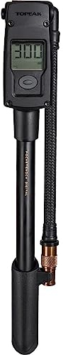 Topeak PocketShock Digital Shock Pump with 300 PSI Digital Gauge, Pressure-Rite Connector, and Air Release Button